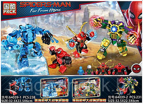 Конструктор Super Heroes "Человек-паук. Роботы" 64039, аналог LEGO