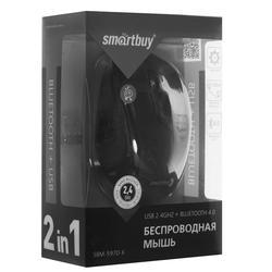 Мышь беспроводная Smartbuy SBM-597D-K черный (USB + Bluetooth) - фото 3 - id-p113740971