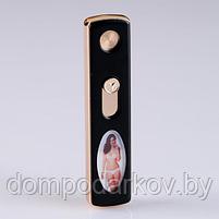 Зажигалка электронная "Девушки в бикини", в подарочной коробке, USB, спираль, 8.4х2 с, микс, фото 6