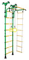 Шведская стенка Юный Атлет Пол - потолок зелёный