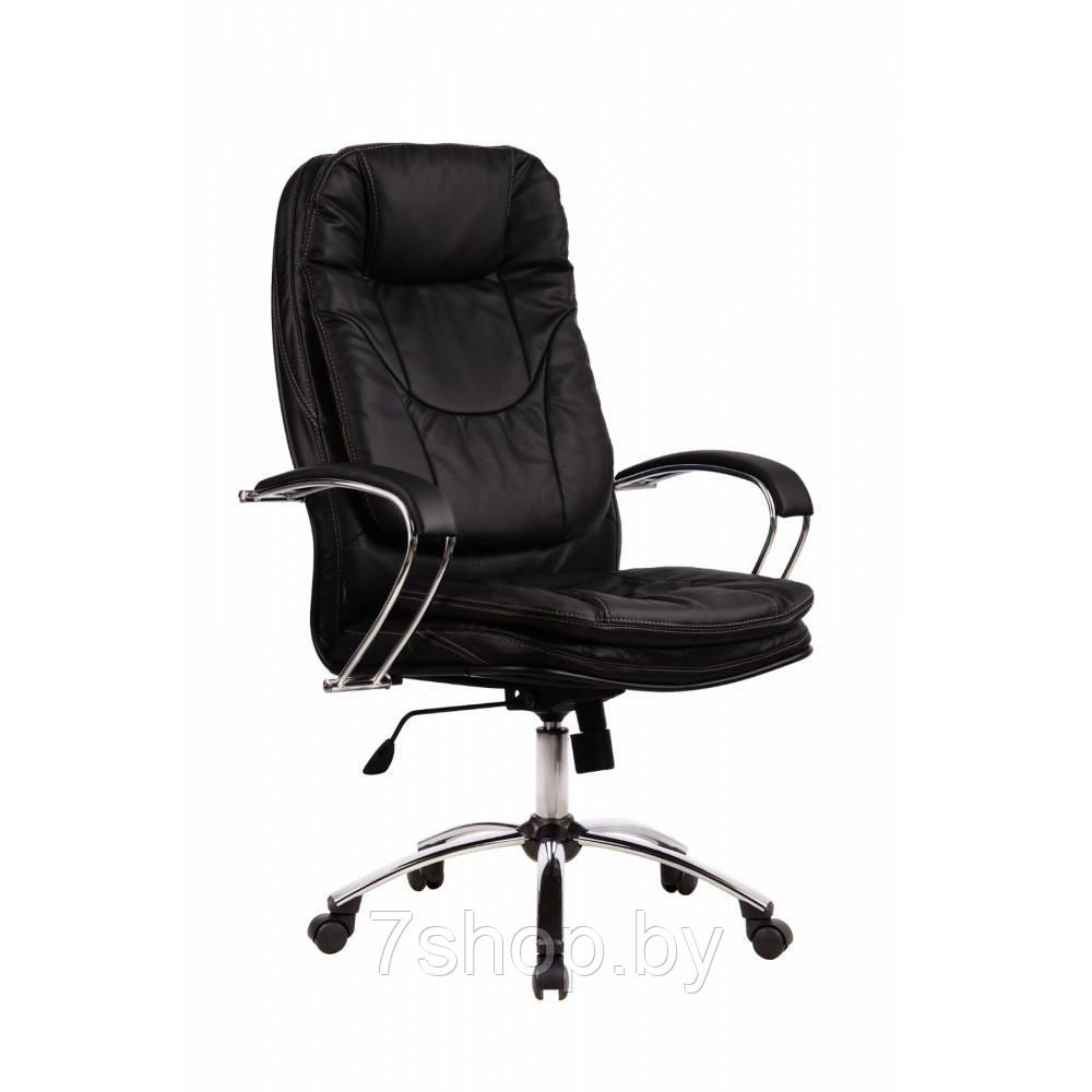 Офисное кресло LK-11CH 721 Черная кожа - фото 1 - id-p6277138