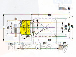 Самоходный (электрический) штабелер c электроподъемом BKS Xilin CTDR12-III - фото 4 - id-p6629049