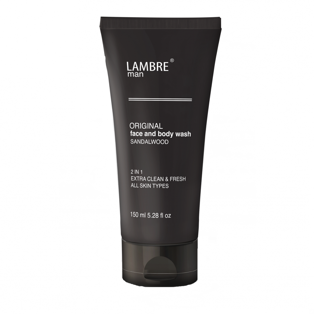 Гель для умывания и душа LAMBRE MAN FACE AND BODY WASH