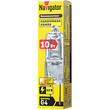 Лампа галогенная капсула G4 Navigator JC 12V 10W