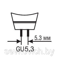 Лампа галогенная GU5.3 Navigator MR16 12V 50W - фото 2 - id-p113781562