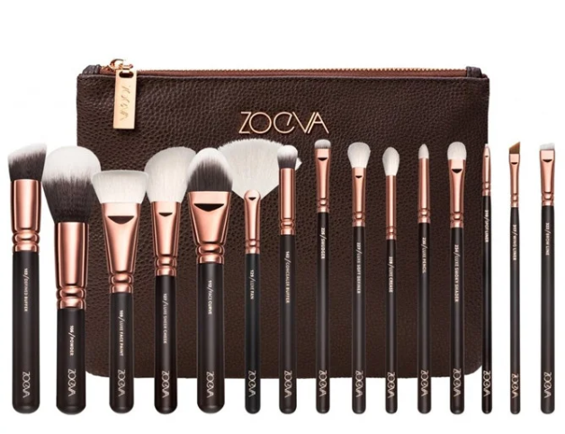 Профессиональный набор кистей ZOEVA ROSE GOLDEN Complete Set Vol. 1 15 шт.