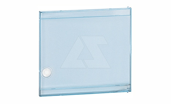 Дверь для навесного щитка Nedbox 8M, прозрачный синий пластик - фото 1 - id-p113785259