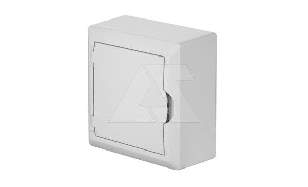Щит навесной ECO BOX 1x6M, N/PE 2x 2x16+3x10mm2, белая пласт. дверь, белый RAL9003, 198x192x96mm, IP40 - фото 1 - id-p113785389