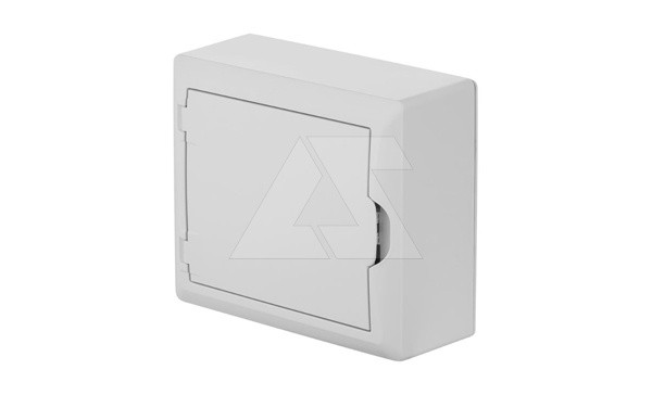 Щит навесной ECO BOX 1x8M, N/PE 2x 2x16+5x10mm2, белая пласт. дверь, белый RAL9003, 198x228x96mm, IP40 - фото 1 - id-p113785391