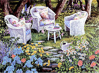 Схемы для вышивания бисером "В саду".