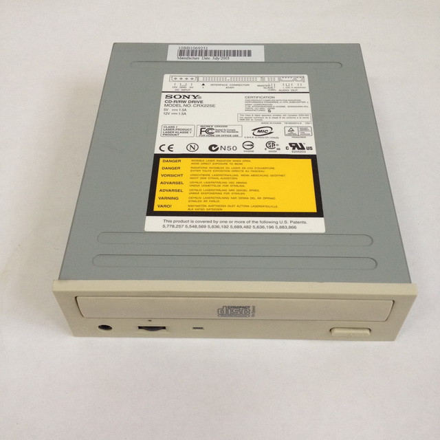 CD-R/RW DRIVE SONY CRX225E - фото 1 - id-p113806747