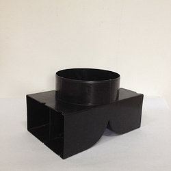 Соединительный элемент прямоугольных вентиляционных каналов