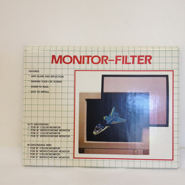 Защитный фильтр для экрана монитора, телевизора 14" без антистатического провода - фото 1 - id-p113807281