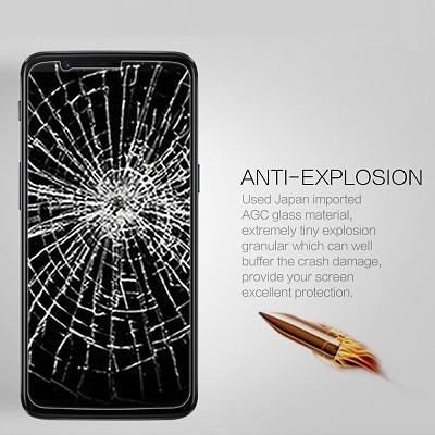 Противоударное защитное стекло с пленкой на камеру Amazing H+PRO Anti Explosion для OnePlus 5T - фото 4 - id-p113836856