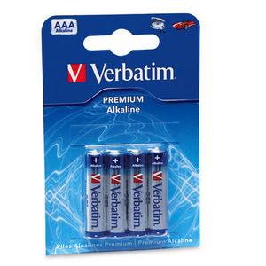 Алкалиновые батарейки VERBATIM ААА 1,5V 4 штуки (с НДС)