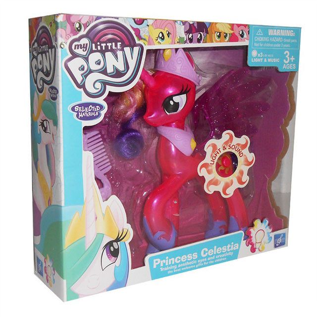 Игрушка пони My Little Pony Принцесса Селестия (свет, звук) - фото 1 - id-p113845332