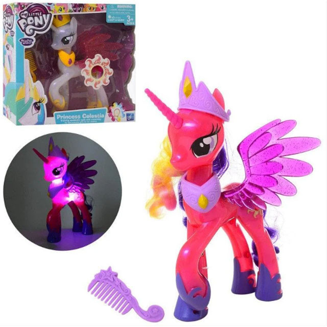 Игрушка пони My Little Pony Принцесса Селестия (свет, звук) - фото 2 - id-p113845332