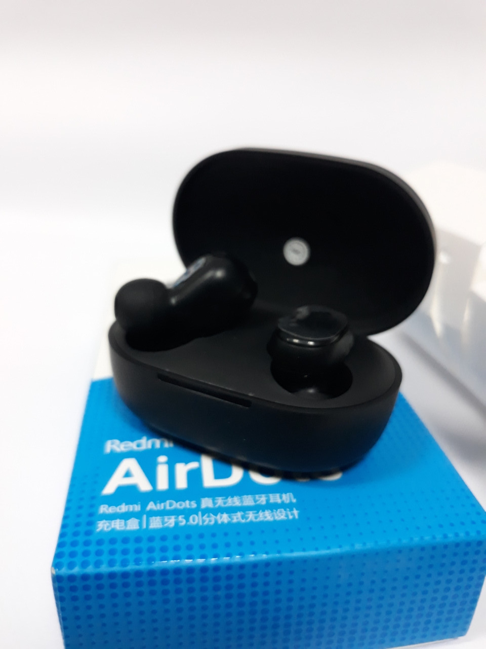 Беспроводные наушники Redmi AirDots (Mi True Wireless Earbuds Basic) Реплика ЧЕРНЫЕ - фото 2 - id-p113847767