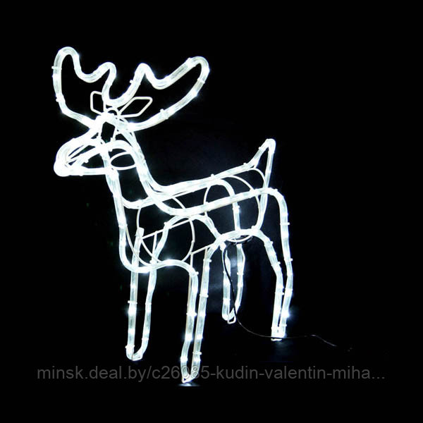 Фигура оленя из дюралайта светящаяся - фото 1 - id-p113850269