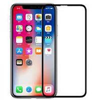 Защитное стекло 9D (дополнительное самоклеющееся) на экран Iphone XR/Iphone 11 Черное