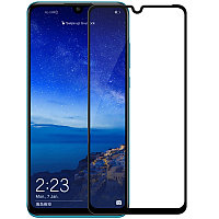 Защитное стекло 9D (дополнительное самоклеющееся) на экран Huawei P30 Lite Черное