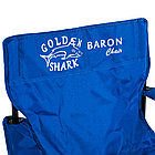 Кресло GOLDEN SHARK Baron GS-BAR-CHAIR 50X50X80 cm (синий), фото 4