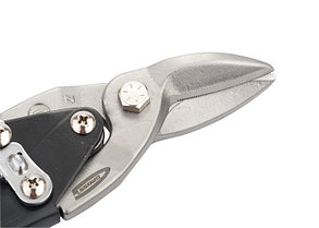 Ножницы по металлу "Piranha", 250 мм, прямой и левый рез, сталь СrMo, двухкомпонентные рукоятки Gross, фото 2