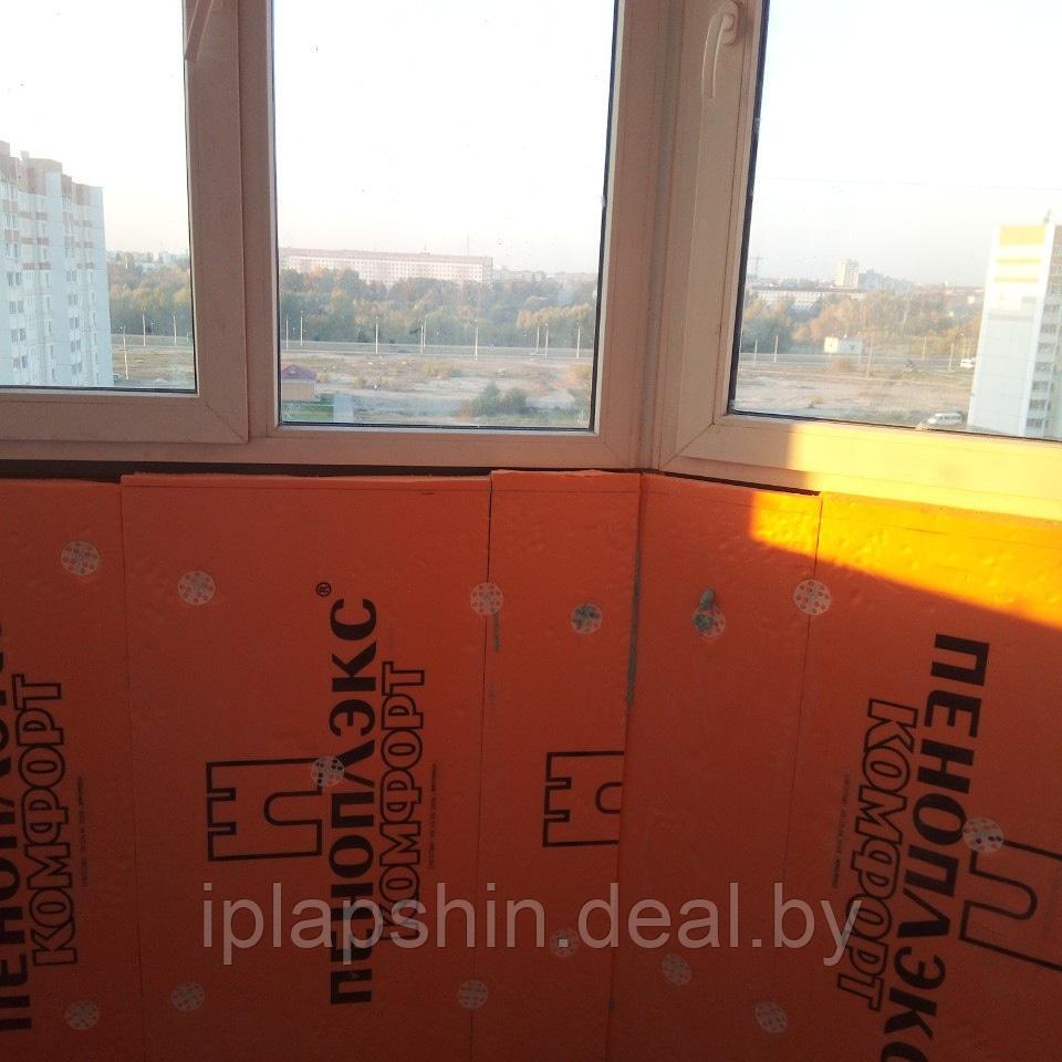 Обшивка балкона стеновыми панелями - фото 9 - id-p113881052