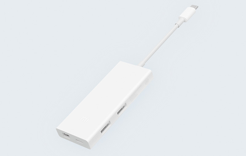 Адаптер Xiaomi Type-C to USB-A + USB-C + Mini Display Port converter - фото 3 - id-p113884334