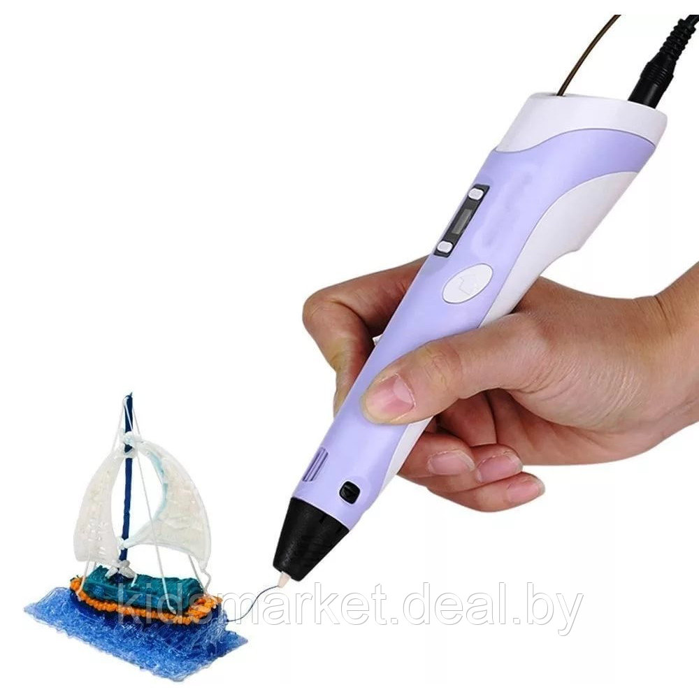 3D-ручка Fantasy Pen (2-е поколение) расцветки в ассортименте - фото 2 - id-p113885839