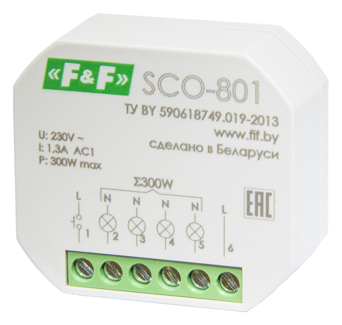 SCO-801 Регулятор освещенности (диммер) - фото 1 - id-p113845449