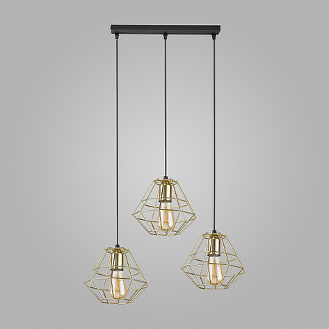 Подвесной светильник 4111 Diamond Gold TK Lighting Польша, фото 2