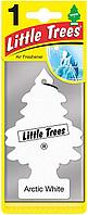 Ароматизатор для салона авто подвесной Артик Вайт Little Trees Air Freshener Artic White (Швейцария)