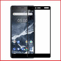 Защитное стекло Full-Screen для Nokia 5.1 2018 черный (5d-9d с полной проклейкой)