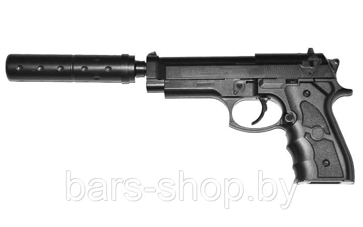 Спринговый пистолет Galaxy G.052A пружинный 6 мм - фото 1 - id-p113909510