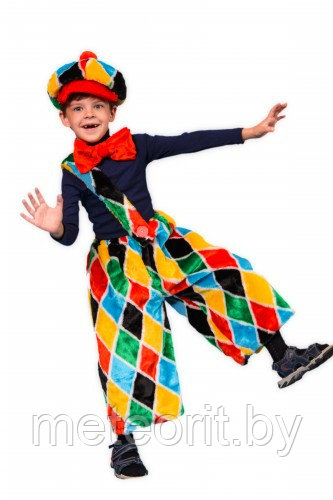 Карнавальный костюм "Клоун" рост 116-122 - фото 1 - id-p6655646