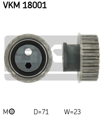 РОЛИК НАТЯЖНОЙ РЕМНЯ ГРМ BMW E30/E36/E34 1.8 M40 09/91>