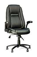 Кресло с поднимающиеся в верх подлокотниками ТРЕНД PL для офиса и дома, стул TREND PL ECO кожа