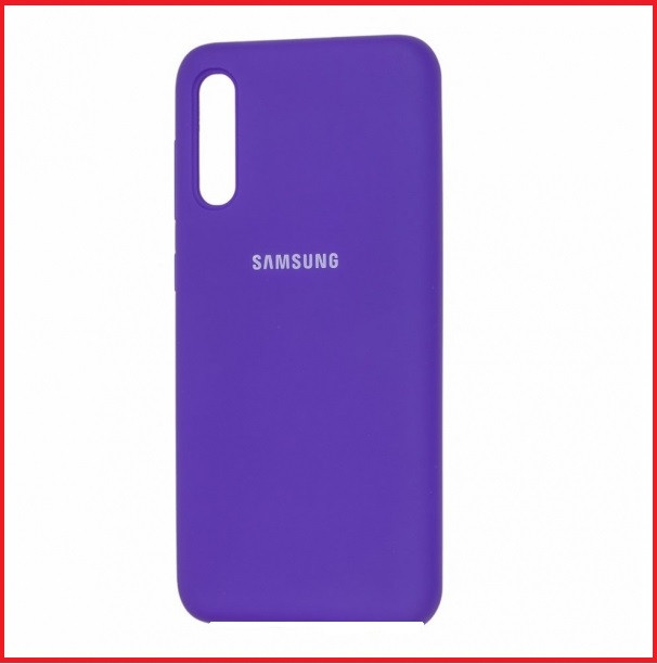 Чехол-накладка для Samsung Galaxy A30s (копия) Silicone Cover фиолетовый