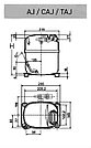 Холодильный компрессор Tecumseh CAJ 9480 Z TU, фото 2