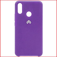 Чехол-накладка для Huawei P30 Lite MAR-LX1M (копия) Silicone Cover фиолетовый, фото 1
