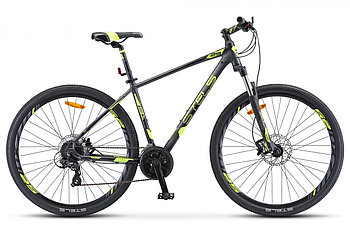 Stels Navigator 930 D 29" V010 черный/зеленый горный велосипед