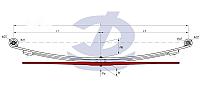 Mercedes Аналог-515 лист рессоры №3