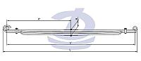 КАМАЗ-5490 рессора передняя