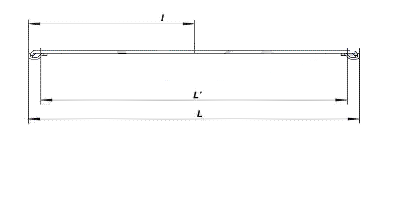 ЛАЗ-695Е 2 лист рессоры передней