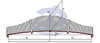 Тонар 1 лист рессоры 18-ти листовой 24146 аналог BPW