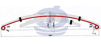 MITSUBISHI CANTER MCR3R 3тн. 1л. задний