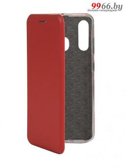 Чехол Innovation для Samsung Galaxy A60 Book Silicone Magnetic Red 15496