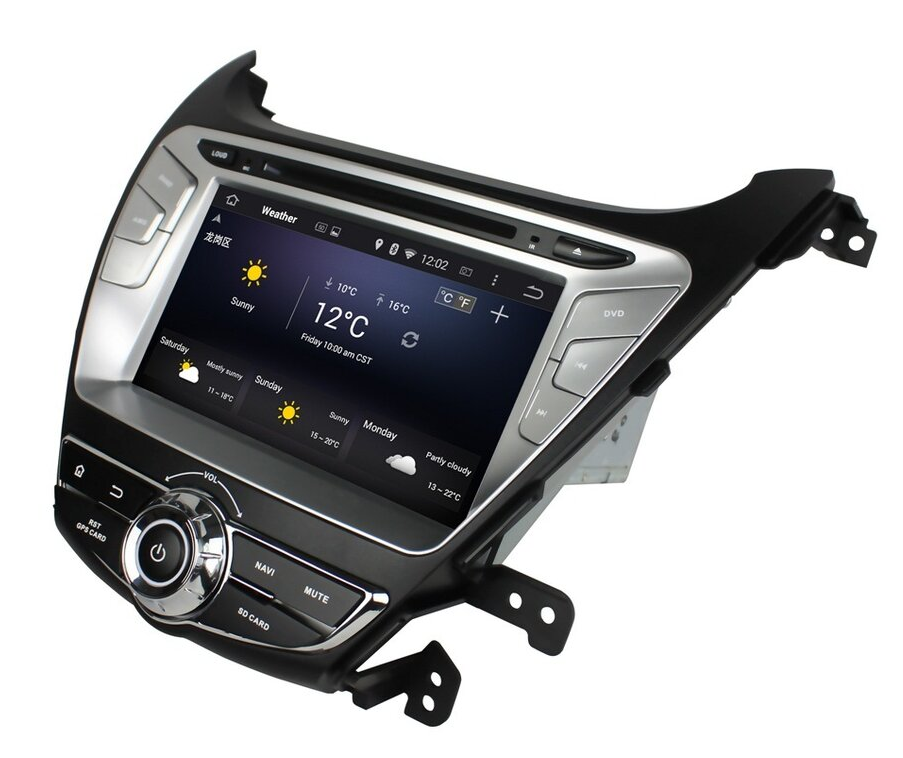 Штатное гловное устройство Hyundai ELANTRA 2013+ CARMEDIA KD-8054-P30-9 DSP Android 10 - фото 6 - id-p113903248