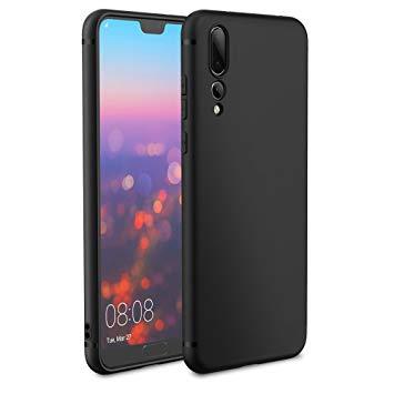 Чехол-накладка для Huawei P20 Pro (силикон) черный - фото 1 - id-p79862617